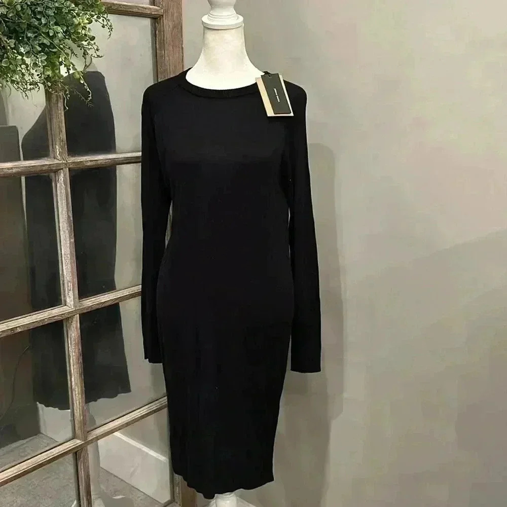 Vera Moda Meghan Long Sleeve O-Neck Dress